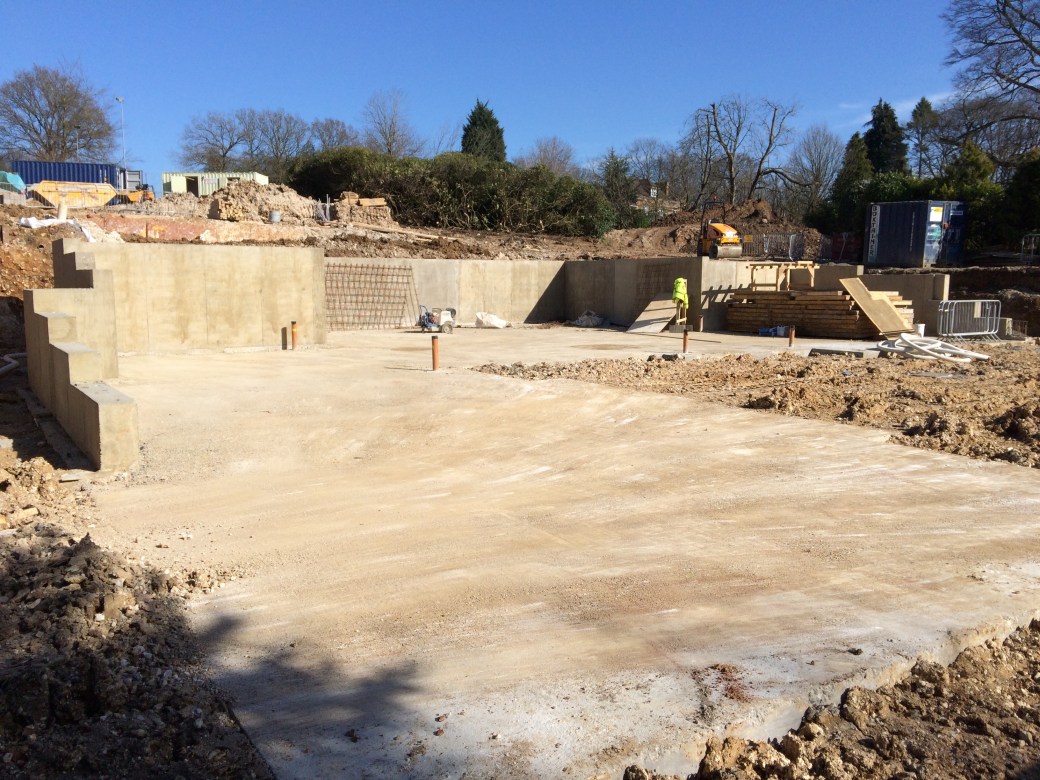 House Foundations Completed